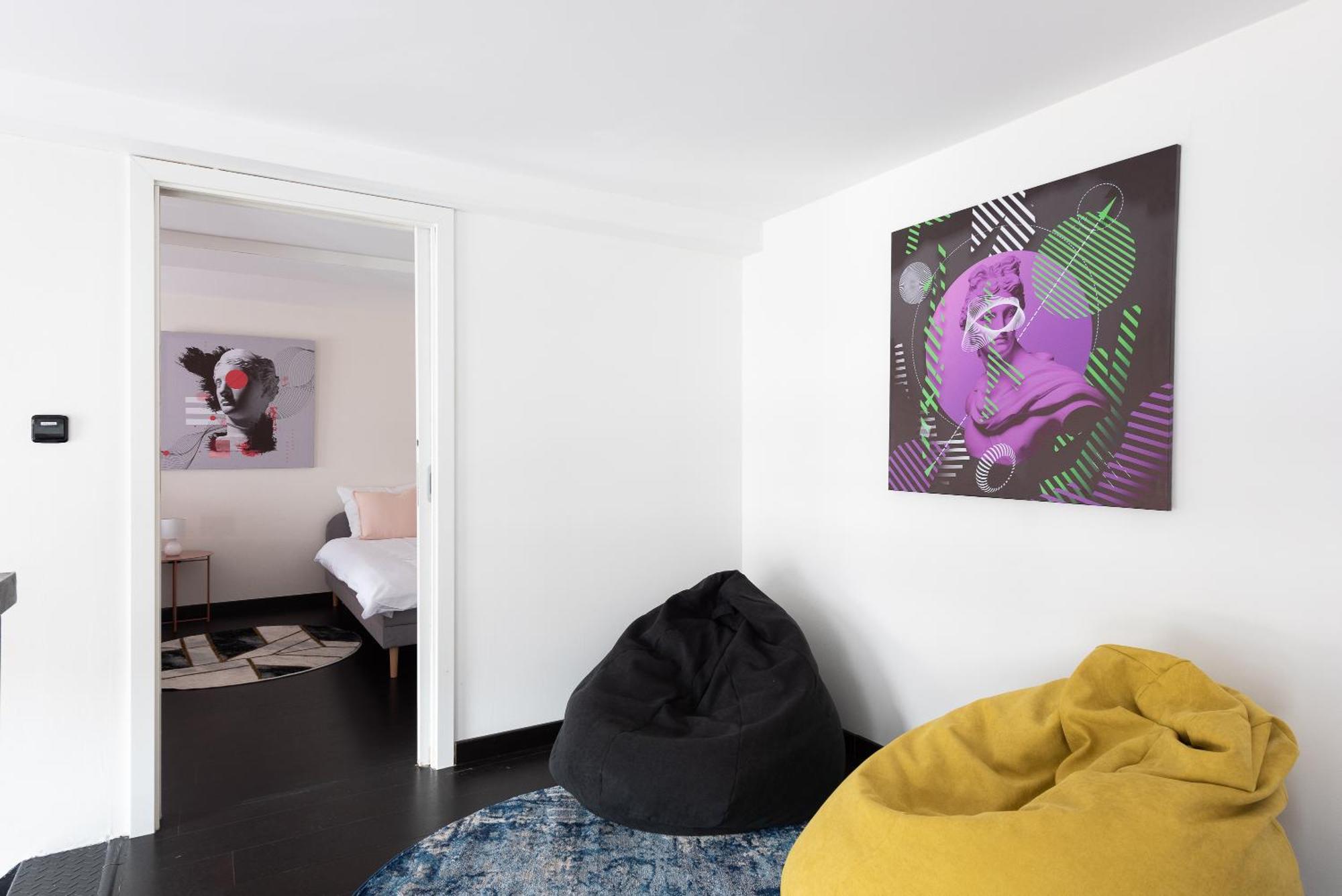 Apartments With Large Balcony, Parking Prague Luaran gambar