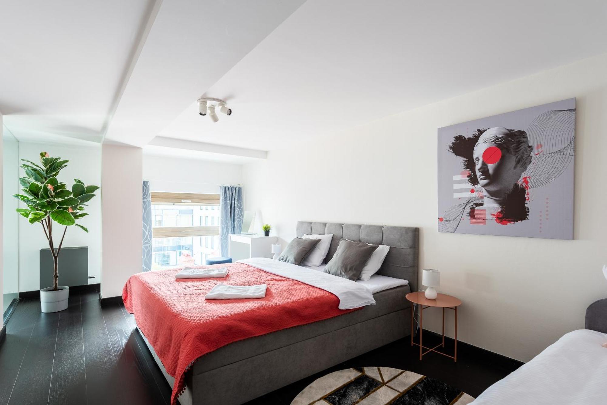 Apartments With Large Balcony, Parking Prague Luaran gambar