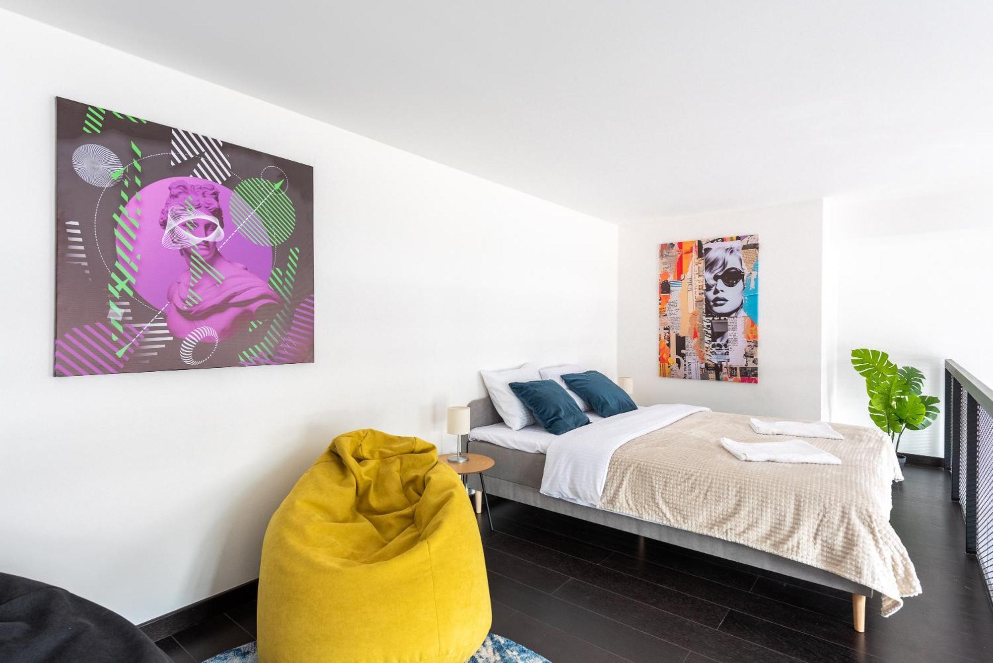 Apartments With Large Balcony, Parking Prague Luaran gambar
